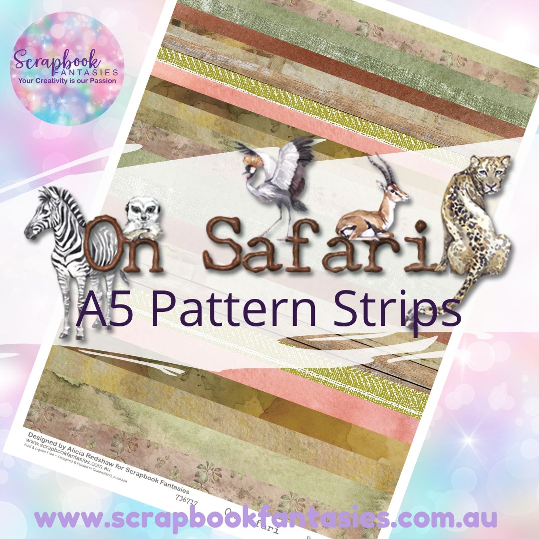 On Safari A5 Colour Pattern Strips 736717
