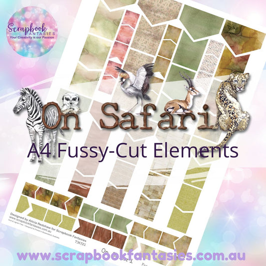 On Safari Colour Fussy-Cut Elements - Flags & Banners 736721