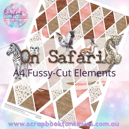 On Safari A4 Colour Fussy-Cut Elements - Diamonds 1 736708