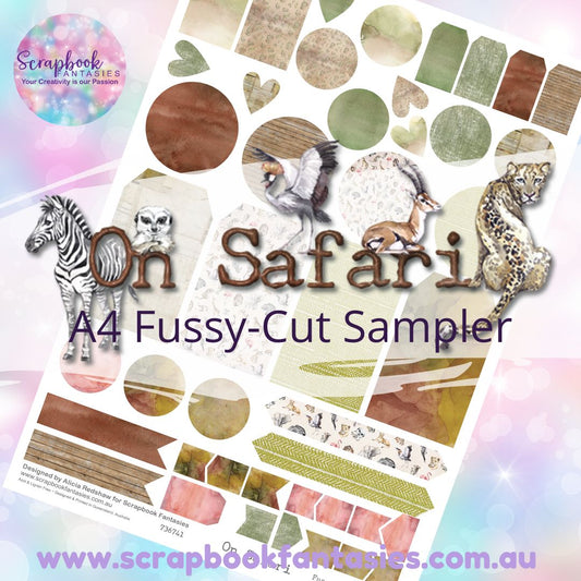 On Safari A4 Colour Fussy-Cut Sampler 2 - 736741