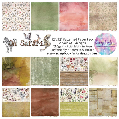 On Safari 12x12 Double-Sided Patterned Paper Pack 736707