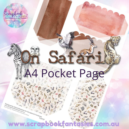 On Safari A4 Colour Pocket Page - Rectangles and Square 4 736737