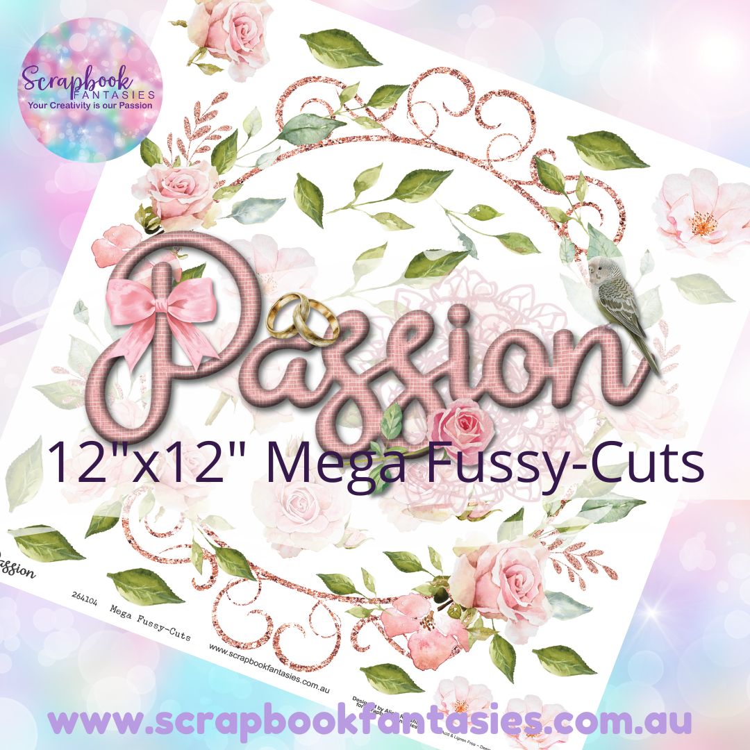 Passion 12"x12" Mega Fussy-Cuts Page - Wreath 264104