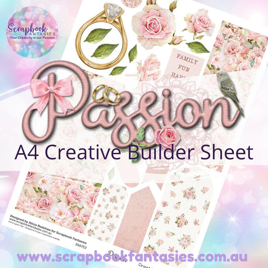 Passion A4 Creative Builder Sheet 1 264053