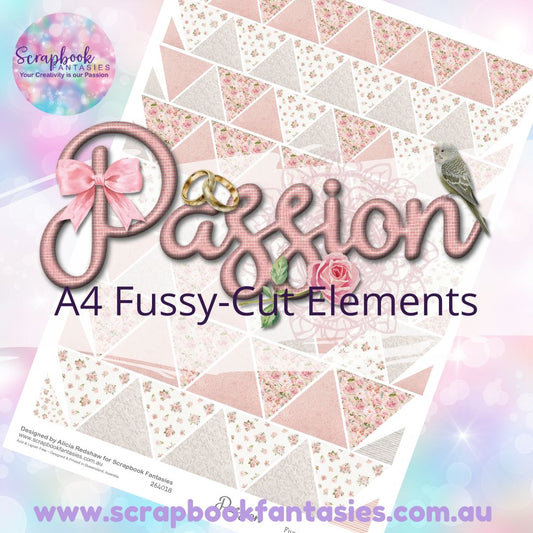 Passion A4 Colour Fussy-Cut Elements - Triangles 2 264018