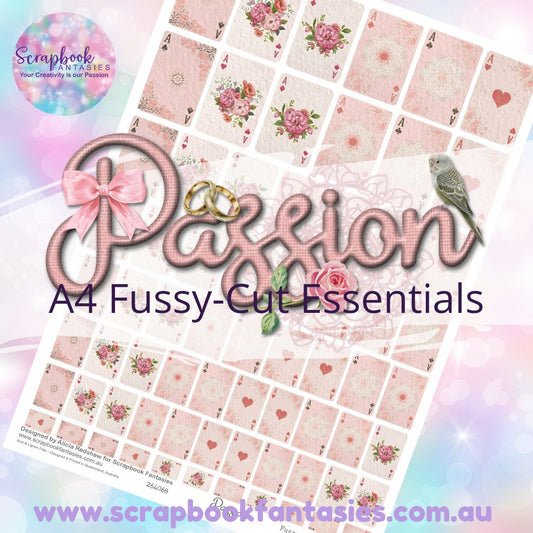 Passion A4 Colour Fussy-Cut Essentials - Playing Cards 264068