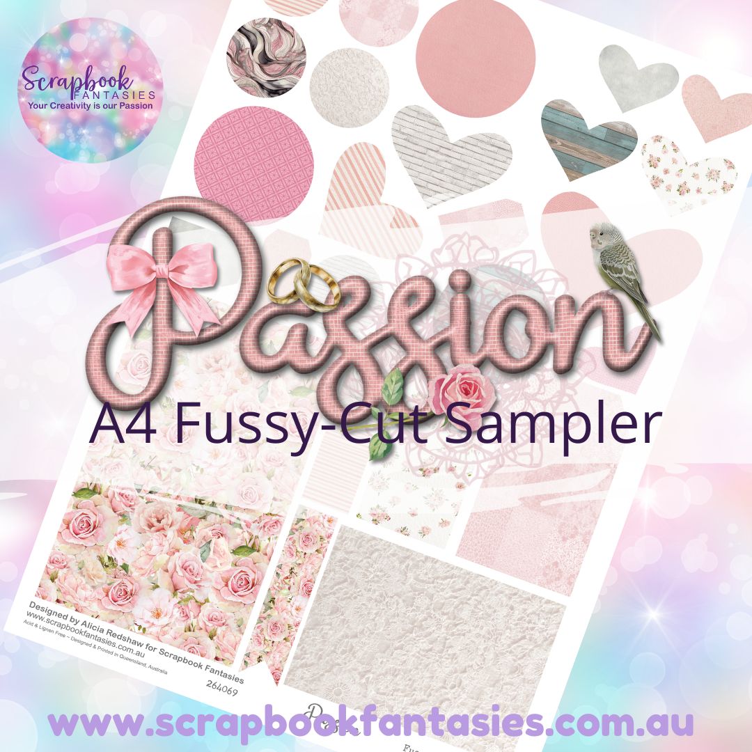 Passion A4 Colour Fussy-Cut Sampler 1 264069