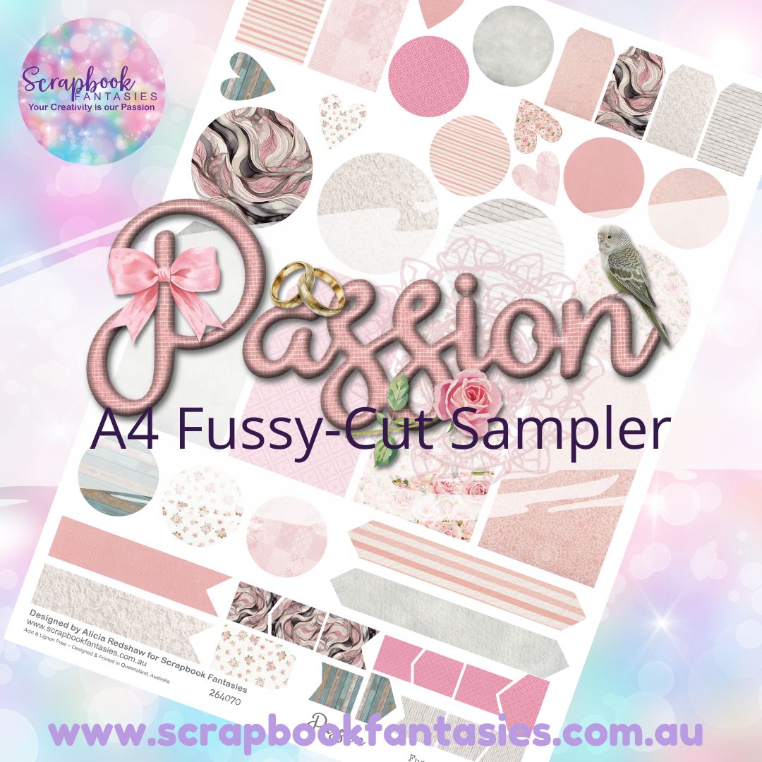 Passion A4 Colour Fussy-Cut Sampler 2 264070