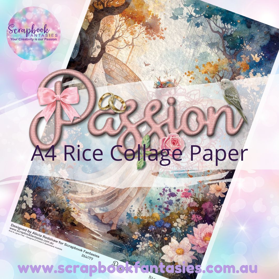 Passion A4 Collage Paper - Princess 3 264079