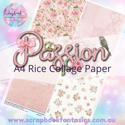 Passion A4 Collage Paper - Quarters 1 264101