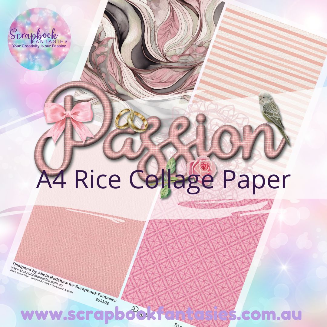 Passion A4 Collage Paper - Quarters 2 264102