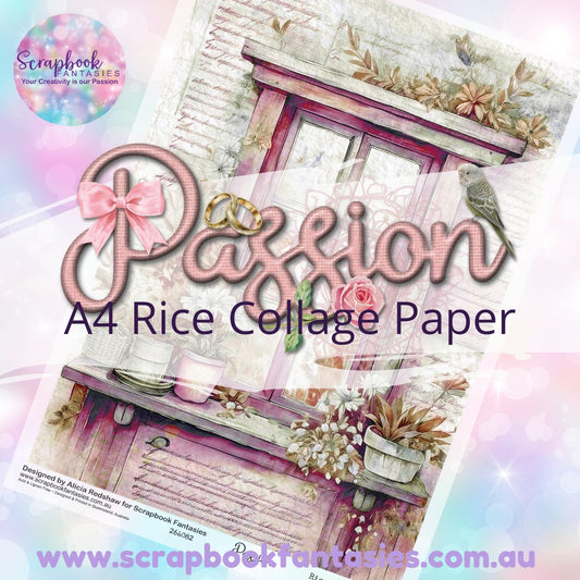 Passion A4 Collage Paper - Window 264082