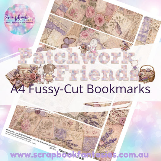Patchwork Friends A4 Colour Fussy-Cut Elements - Bookmarks 266010