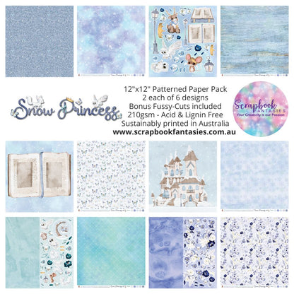 Snow Princess 12x12 Double-Sided Patterned Paper Pack - 772600