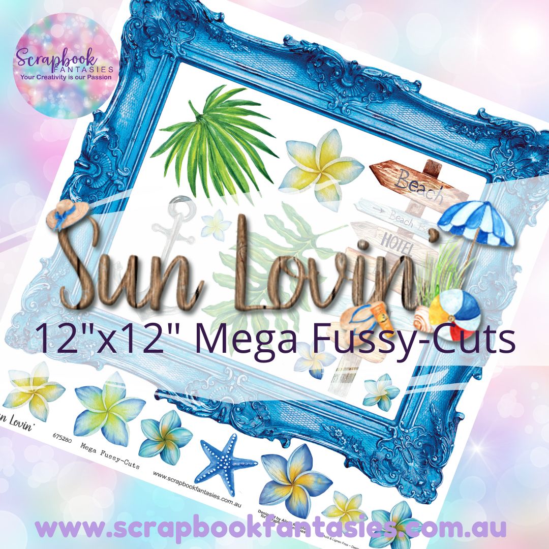 Sunlovin' 12"x12" Mega Fussy-Cuts Page - Frame 675280