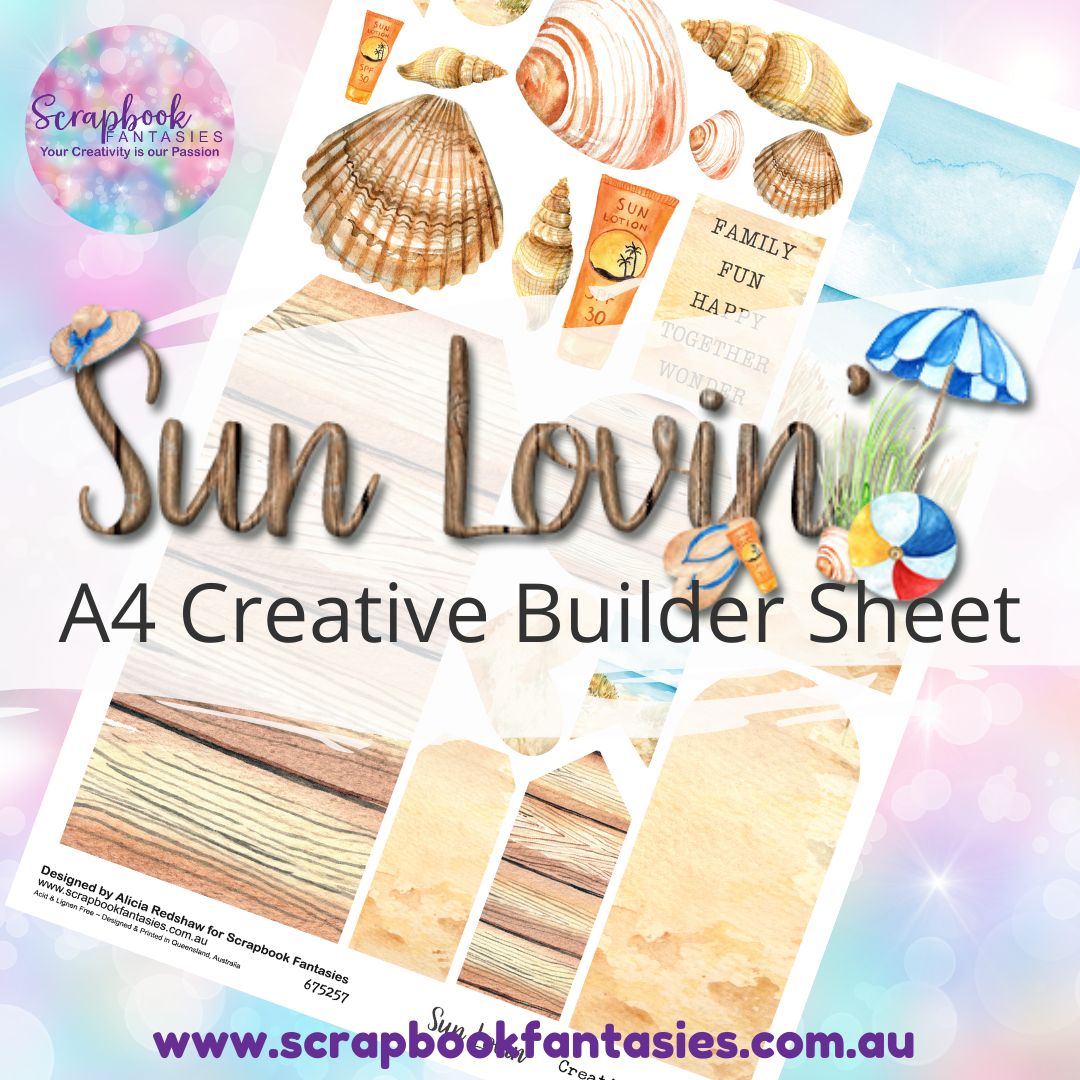 Sunlovin' A4 Creative Builder Sheet 2 675257