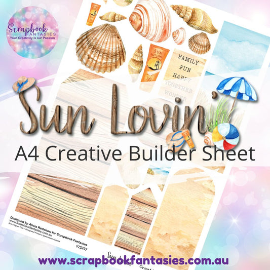 Sunlovin' A4 Creative Builder Sheet 2 675257