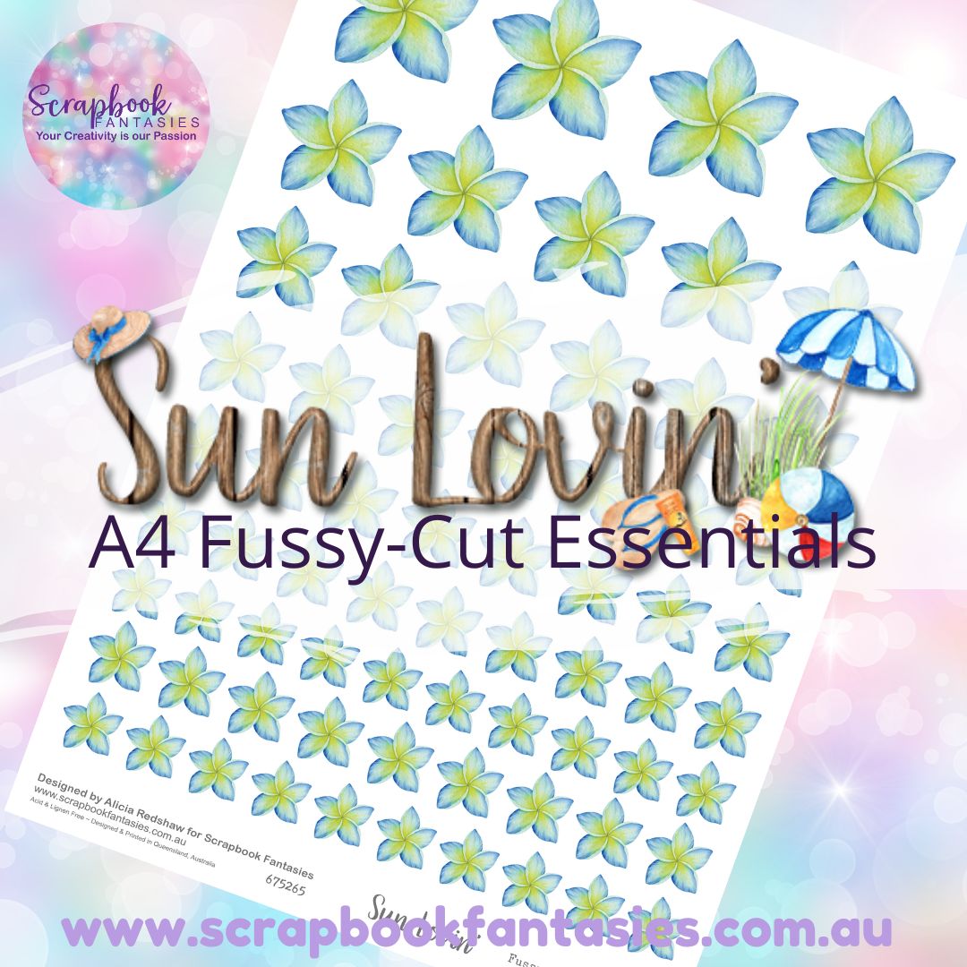 Sunlovin' A4 Colour Fussy-Cut Essentials - Flowers 3 675265
