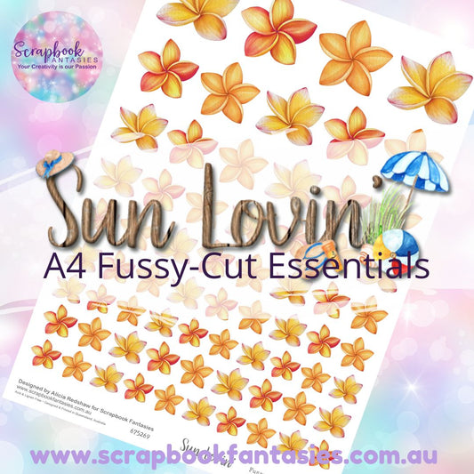 Sunlovin' A4 Colour Fussy-Cut Essentials - Flowers 7 675269