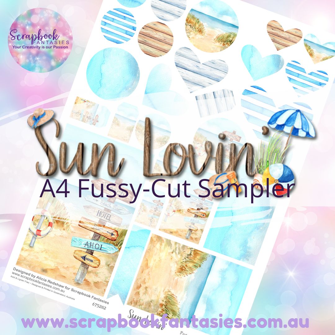 Sunlovin' A4 Colour Fussy-Cut Sampler 2 675282