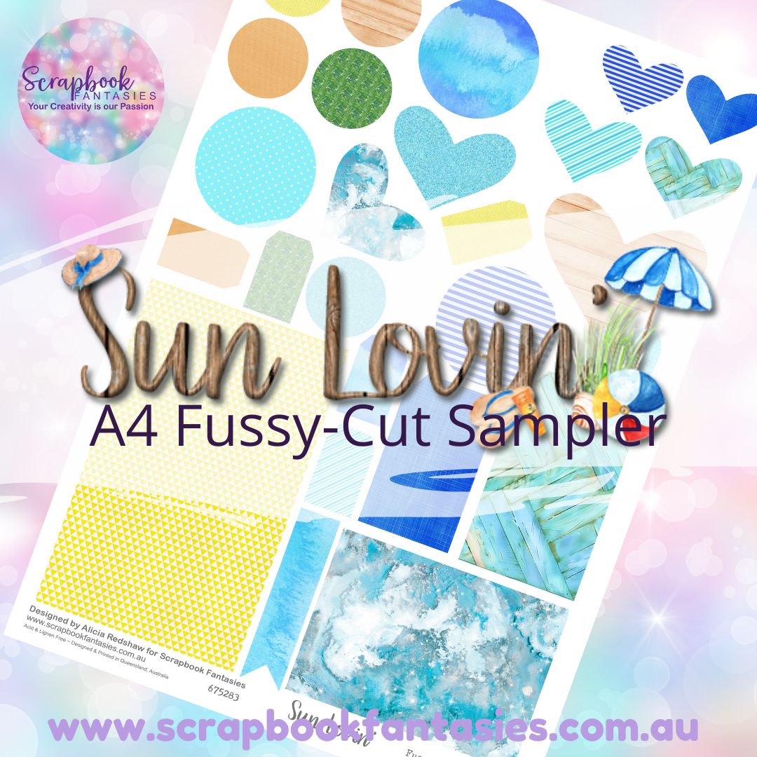 Sunlovin' A4 Colour Fussy-Cut Sampler 3 675283