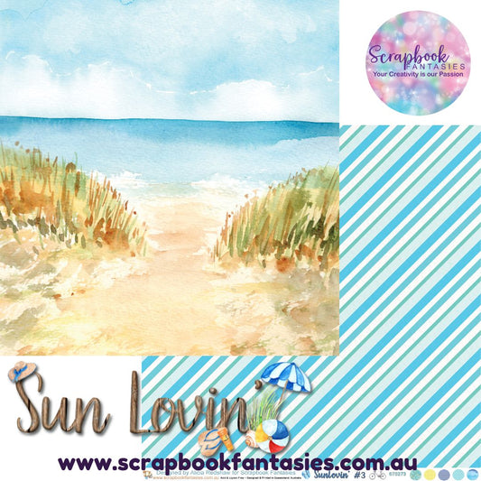 Sunlovin' 12x12 Double-Sided Patterned Paper 3 - 675273