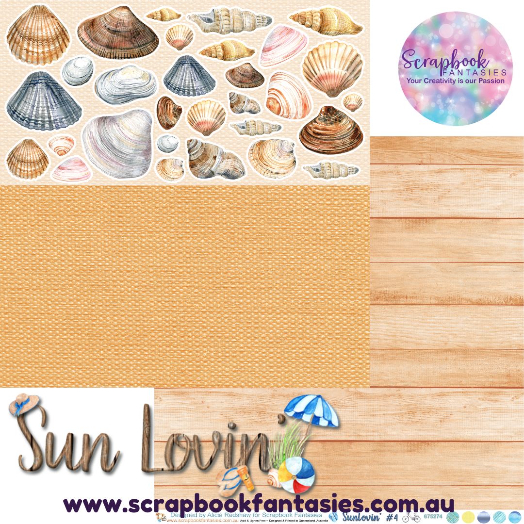 Sunlovin' 12x12 Double-Sided Patterned Paper 4 - 675274