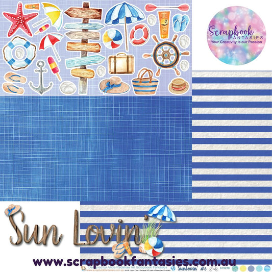 Sunlovin' 12x12 Double-Sided Patterned Paper 6 - 675276