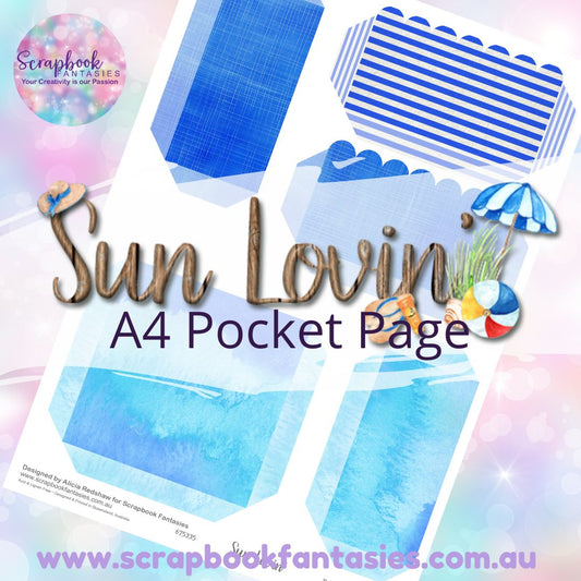 Sunlovin' A4 Colour Pocket Page - Rectangles & Square 2 675335