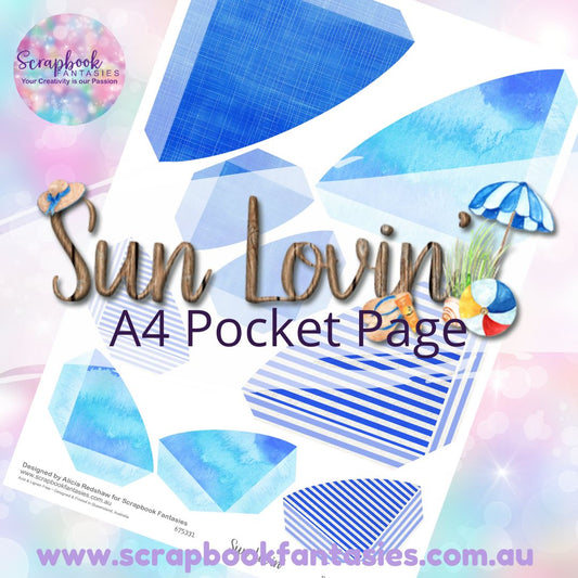 Sunlovin' A4 Colour Pocket Page - Rounded Corners 2 675331