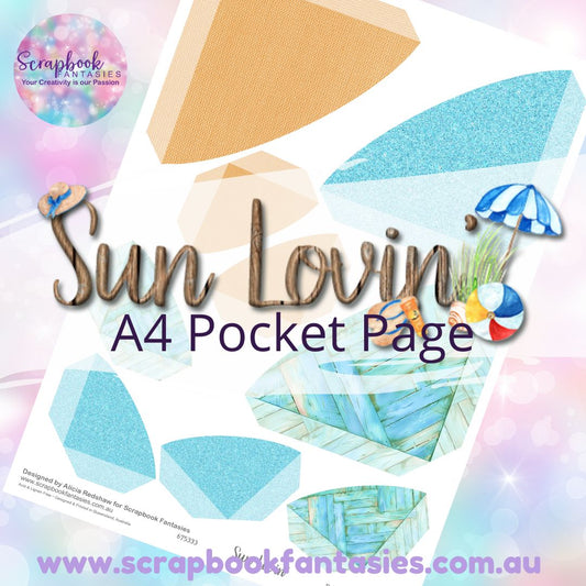 Sunlovin' A4 Colour Pocket Page - Rounded Corners 4 675333