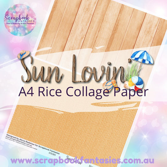 Sunlovin' A4 Collage Paper - Halves 6 675325