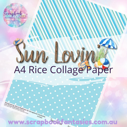 Sunlovin' A4 Collage Paper - Halves 8 675321