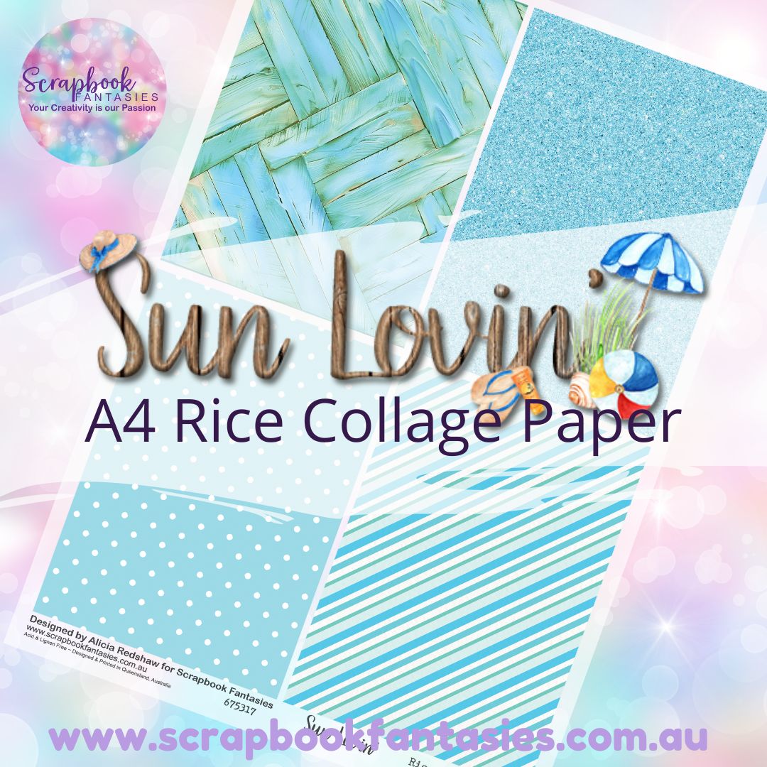 Sunlovin' A4 Collage Paper - Quarters 1 675317