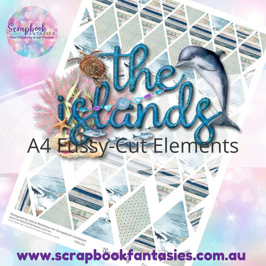 the islands A4 Colour Fussy-Cut Elements - Diamonds 1 7384331