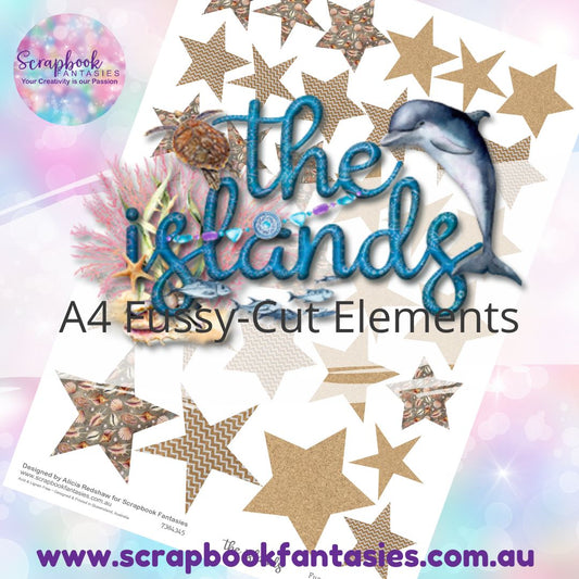 the islands A4 Colour Fussy-Cut Elements - Stars 1 7384345