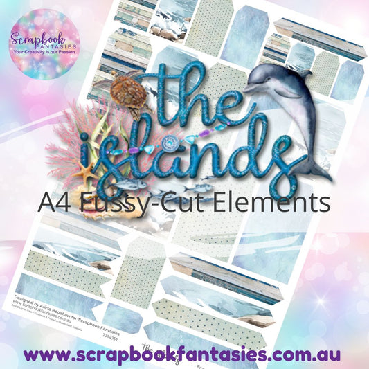 the islands A4 Colour Fussy-Cut Elements - Tags & Tabs 1 7384357