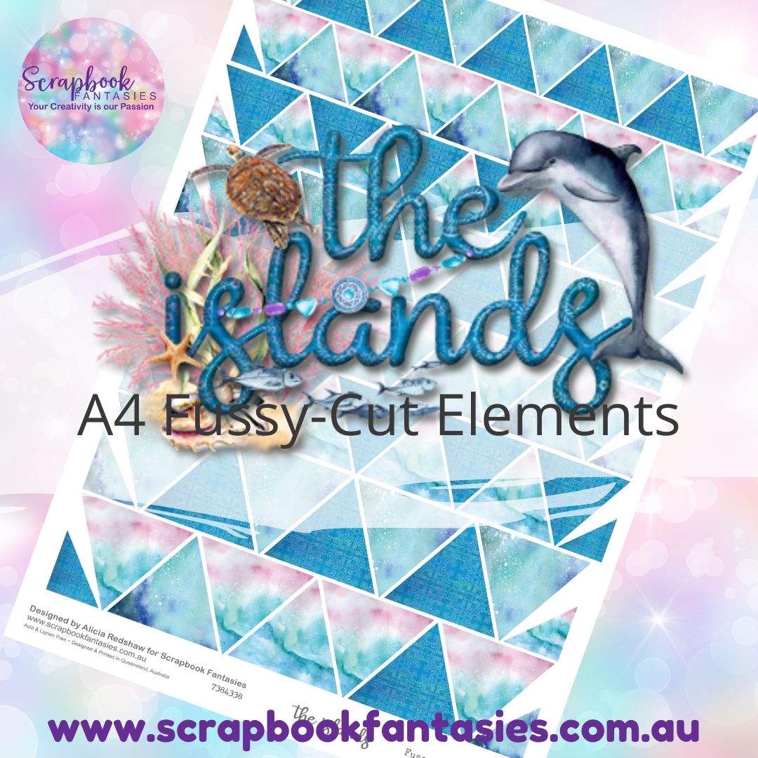 the islands A4 Colour Fussy-Cut Elements - Triangles 1 7384338