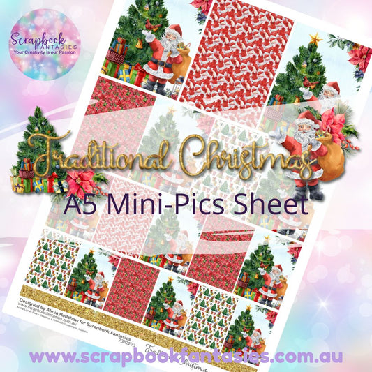 Traditional Christmas A5 Mini-Pics Sheet 7382273