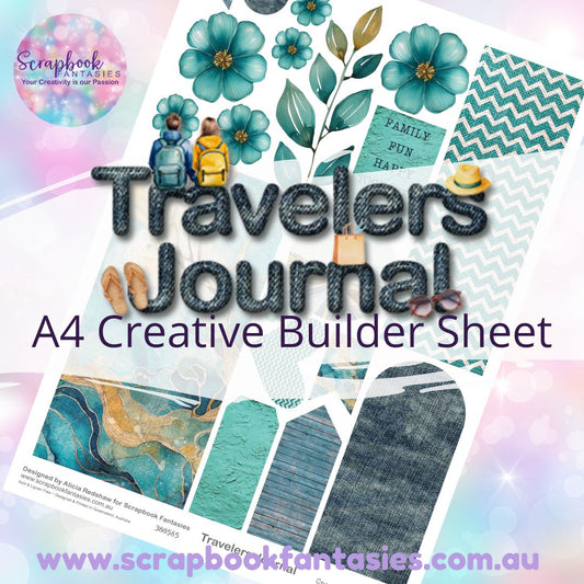 Travelers Journal A4 Creative Builder Sheet 1 388565