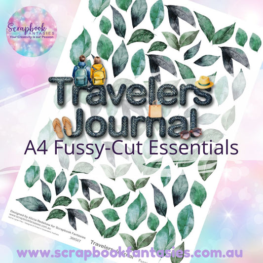 Travelers Journal A4 Colour Fussy-Cut Essentials - Dark Green 388567