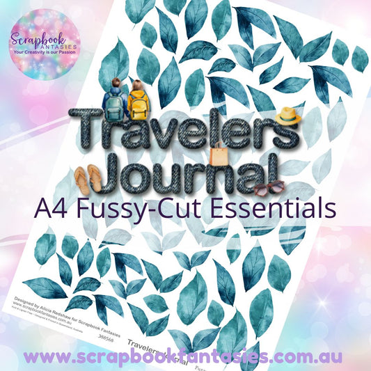Travelers Journal A4 Colour Fussy-Cut Essentials - Dark Teal 388568