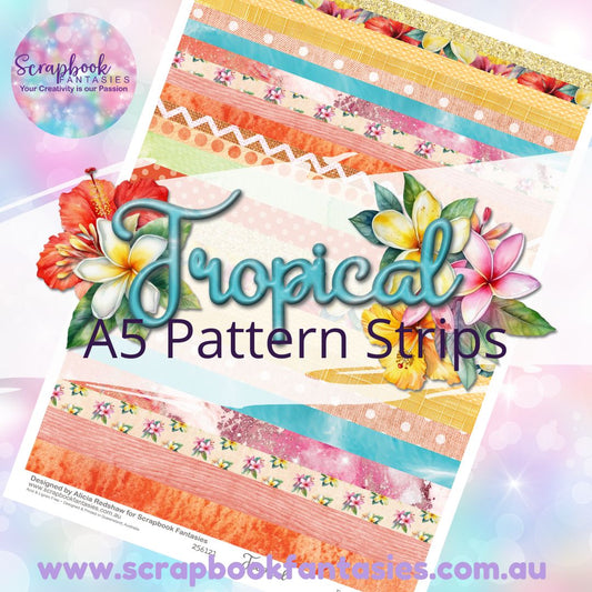 Tropical A5 Colour Pattern Strips 256121