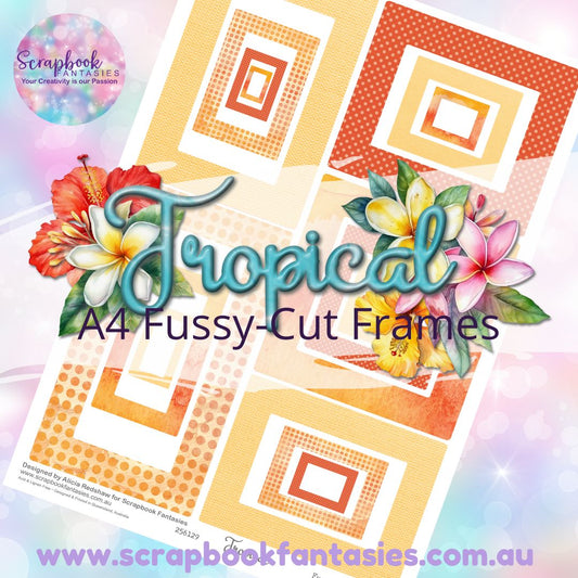 Tropical A4 Colour Fussy-Cut Frames 2 256129