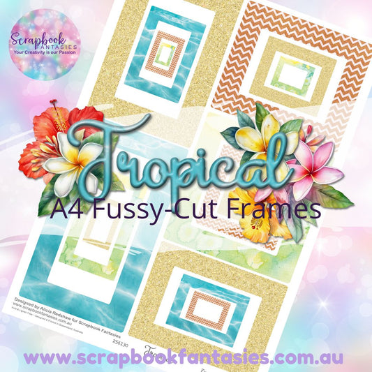 Tropical A4 Colour Fussy-Cut Frames 3 256130