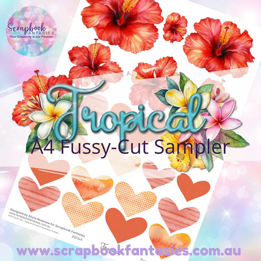 Tropical A4 Colour Fussy-Cut Sampler 3 256146