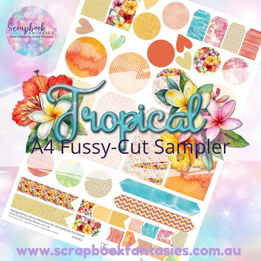 Tropical A4 Colour Fussy-Cut Sampler 5 256161