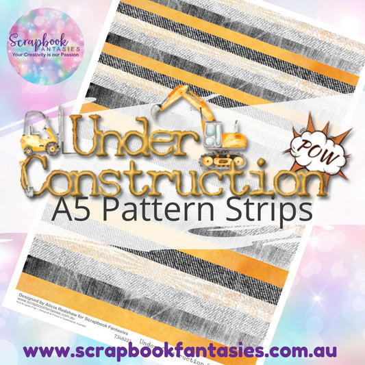 Under Construction A5 Colour Pattern Strips 7348221