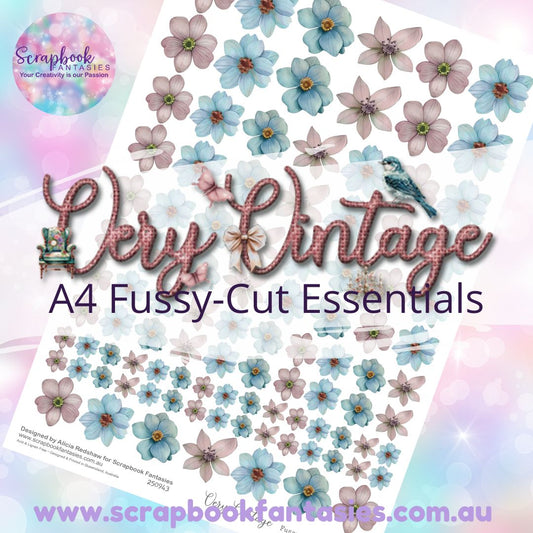 Very Vintage A4 Colour Fussy-Cut Essentials - Flowers 5 250943