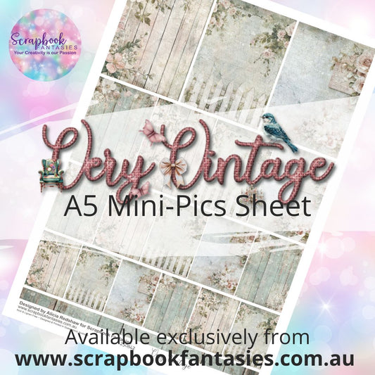 Very Vintage A5 Mini-Pics Sheet 2 250842